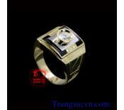 Chiếc nhẫn nam đá trắng