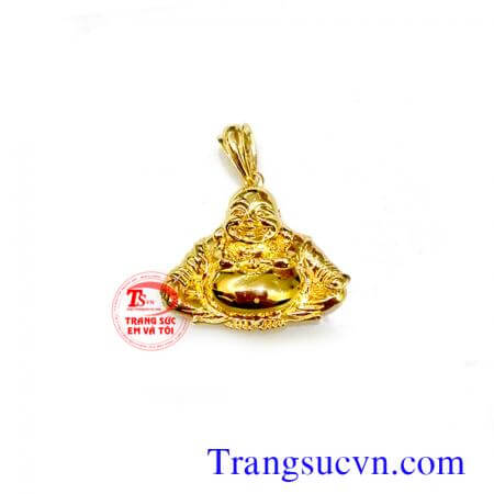 Mặt Phật Di Lặc vàng tây