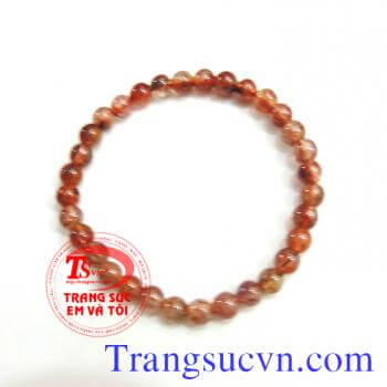 Chuỗi thạch anh tóc đỏ nhỏ