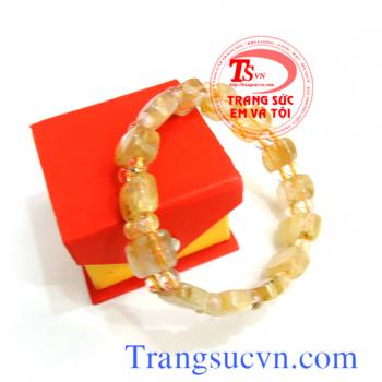 Chuỗi thạch anh tóc vuông