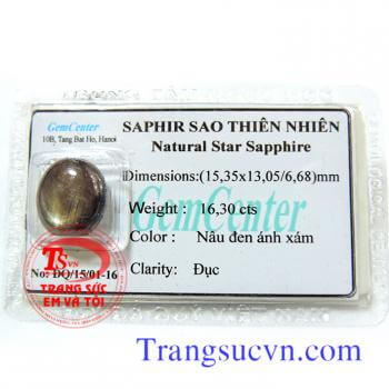 Saphir sao đen đẹp