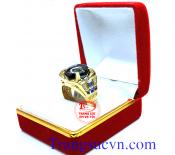 Nhẫn nam đá đen