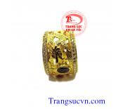 Nhẫn nam 2 rồng vàng tây 10k