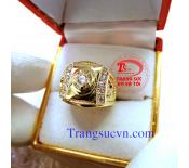 Nhẫn nam trẻ trung, sang trọng