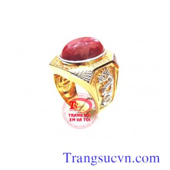 Nhẫn rồng tuổi vàng 14k