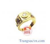 Nhẫn nam vàng, giá rẻ đẹp,nhan nam vang tay,nhan nam da quy,nhan nam vang,nhan cho nam,nhan vàng tây