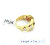 Nhẫn nam vàng, giá rẻ đẹp,nhan nam vang tay,nhan nam da quy,nhan nam vang,nhan cho nam,nhan vàng tây
