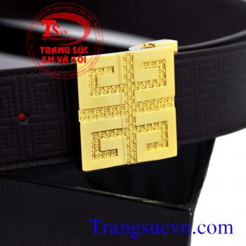 Thắt lưng vàng 18k chữ Cổ