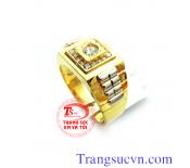 Nhẫn nam vàng kim cương nhân tạo giá tốt cho bạn dễ sở hữu chiếc nhẫn nam vàng tây đẹp cho bạn trang trọng và phong cách,Bán toàn quốc