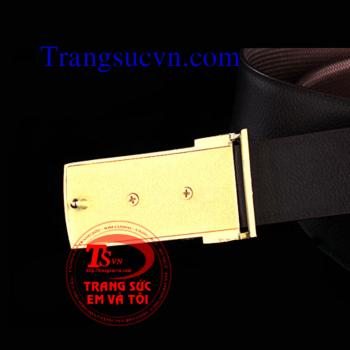 Mặt thắt lưng ngựa vàng tây