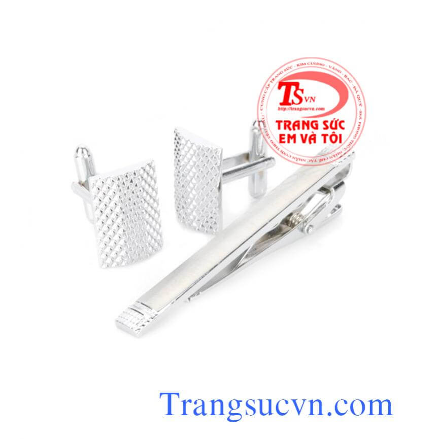 Kẹp caravat vàng tây 14k