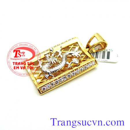 Mặt rồng vàng trắng