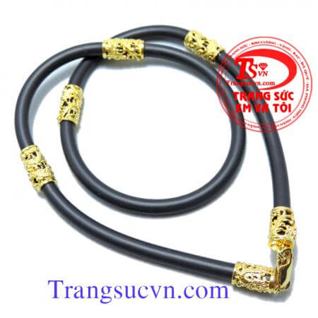 Dây cao su bọc rồng vàng đẹp