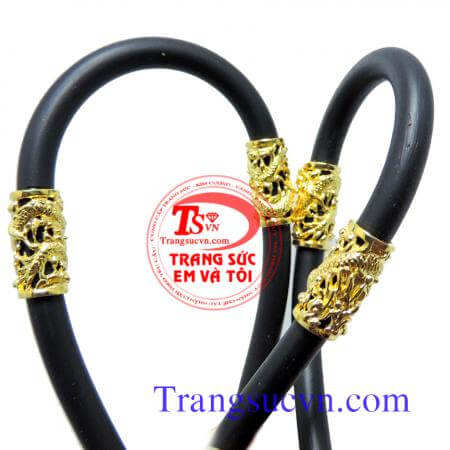 Dây cao su bọc rồng vàng đẹp