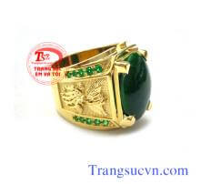 Nhẫn nam rồng phượng đẹp