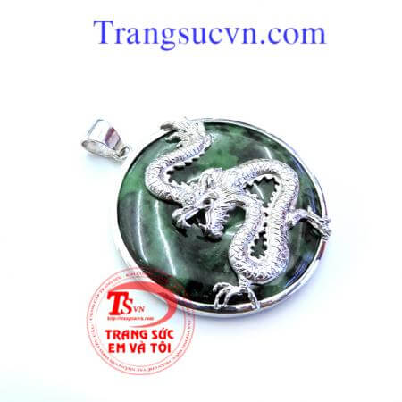 Mặt dây rồng vàng trắng Mặt dây rồng vàng trắng vàng tây 18k (75%Au) được chạm khắc hình rồng vàng tinh xảo  Loại sản phẩm: Mặt dây chuyền nam vàng tây  Thương hiệu: Trang Sức Em Và Tôi  Kiểu chế tác: Rồng vàng trắng ôm ngọc  Loại vàng: Vàng 18k (75%Au)