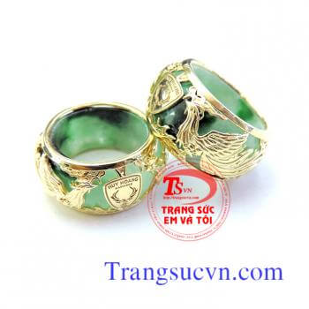 Nhẫn logo theo yêu cầu