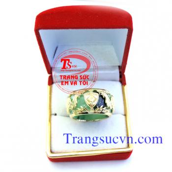 Nhẫn logo theo yêu cầu