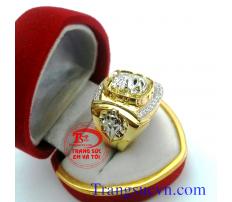 Nhẫn nam vàng đẹp rẻ