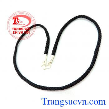 Bán Dây bện bọc bạc,day da boc bac 925 giá tốt,giao Dây da bọc bạc toàn quốc,nhận Dây da bọc bạc và thanh toán tại nhà, Dây chuyền nam