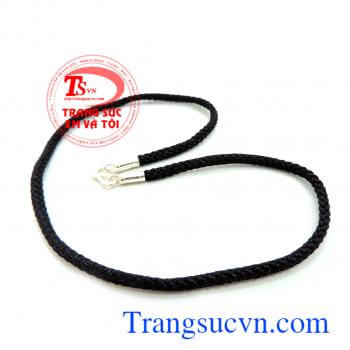 Bán Dây bện bọc bạc,day da boc bac 925 giá tốt,giao Dây da bọc bạc toàn quốc,nhận Dây da bọc bạc và thanh toán tại nhà, Dây chuyền nam