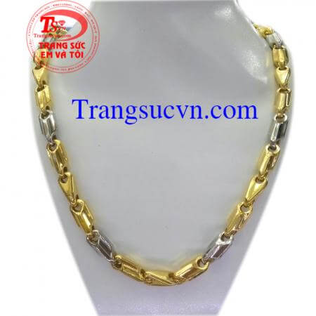 Vòng cổ nam vàng