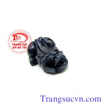 Tỳ hưu đá quý saphir việt nam thai khác và chế tác tận mỏ làm trang sức phong thủy có đảm bảo kèm theo, làm nhẫn nam nữ theo yêu cầu