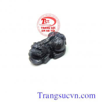 Tỳ hưu đá quý saphir việt nam thai khác và chế tác tận mỏ làm trang sức phong thủy có đảm bảo kèm theo, làm nhẫn nam nữ theo yêu cầu