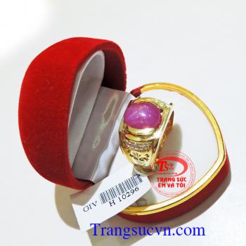 Bạn có thể đặt hàng theo yêu cầu Nhẫn nam ruby sao thiên nhiên việt nam,vàng trắng 14k bảo hành 1 năm,giao hàng toàn quốc, nhẫn nam đẹp, dây chuyền vàng theo bộ tuyệt đẹp