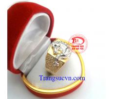 Nhẫn nam tuổi ngựa giá rẻ,tượng trưng cho sự thăng tiến, may mắn chế tác trên máy 3D đẹp|Bảo hành 06 tháng/giao nhẫn tận nơi.Thu tiền tại nhà Vàng đảm bảo