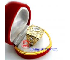 Nhẫn cho nam vàng sao