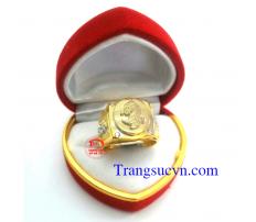 Nhẫn nam 3 con rồng