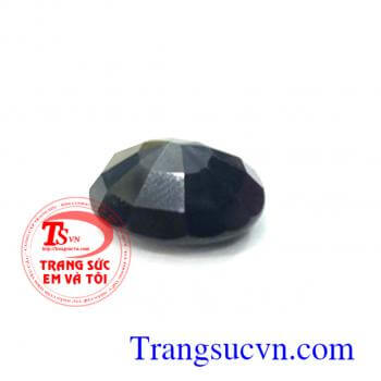 Đá sapphir đen thiên nhiên hàng đảm bảo chất lự tự nhiên có giấy chứng nhận khi lên sản phẩm hoặc bán rời