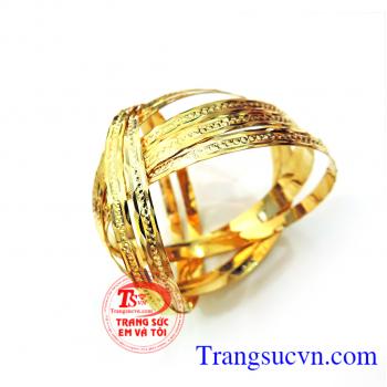 Bộ vòng tuần vàng dẹt đặt vòng tuần quý phái, đảo bảo tuổi vàng,bảo hành 6 tháng,giao hàng tận nơi