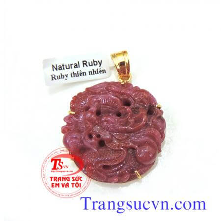 Mặt rồng ruby tự nhiên hợp với người tuổi Thìn(Rồng)Ruby là loại đá quý mang nhiều năng lượng tốt thanh lọc cơ thể và may nắm