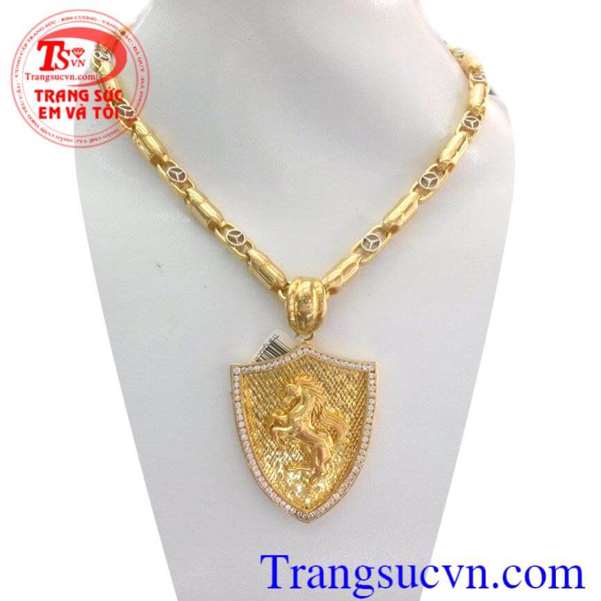 Mặt dây chuyền ngựa dũng mãnh bộ