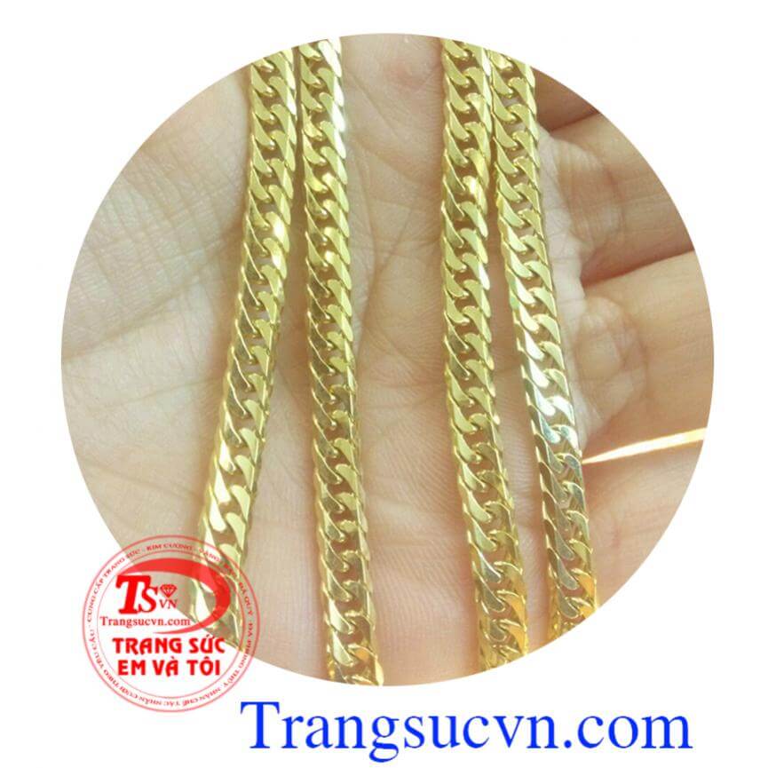 Dây vàng Itali 18k