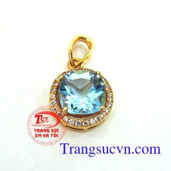 Mặt dây chuyền nữ topaz