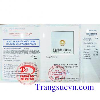 Ngọc trai nước mặn hồng
