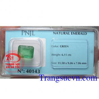 Emerald chữ nhật thiên nhiên