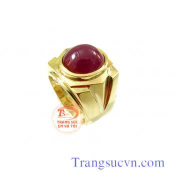 Chiếc nhẫn nam Ruby