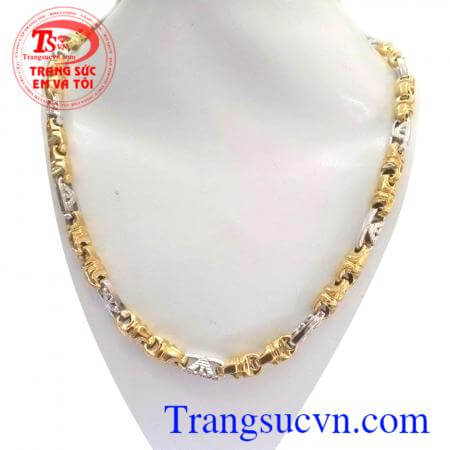 Dây chuyền vàng Italy 18k