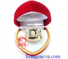 Nhẫn nam rồng may mắn