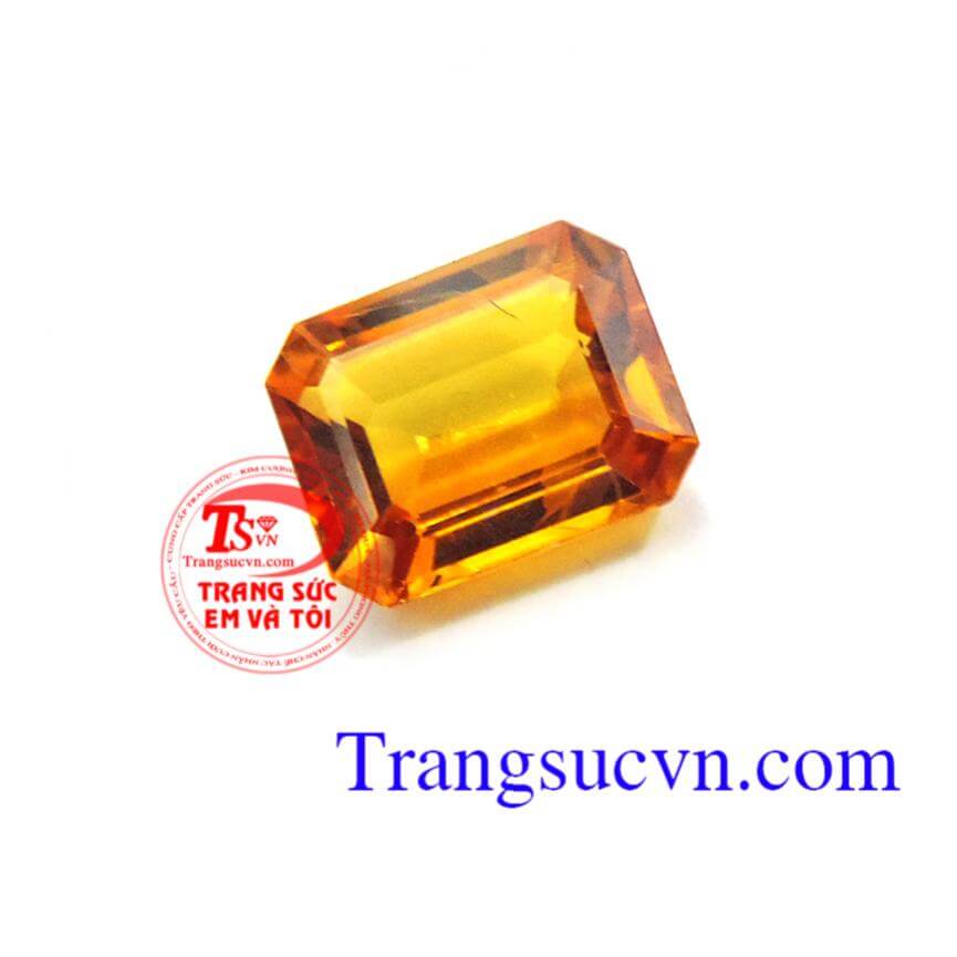 Sapphire vàng 4.60 Ct