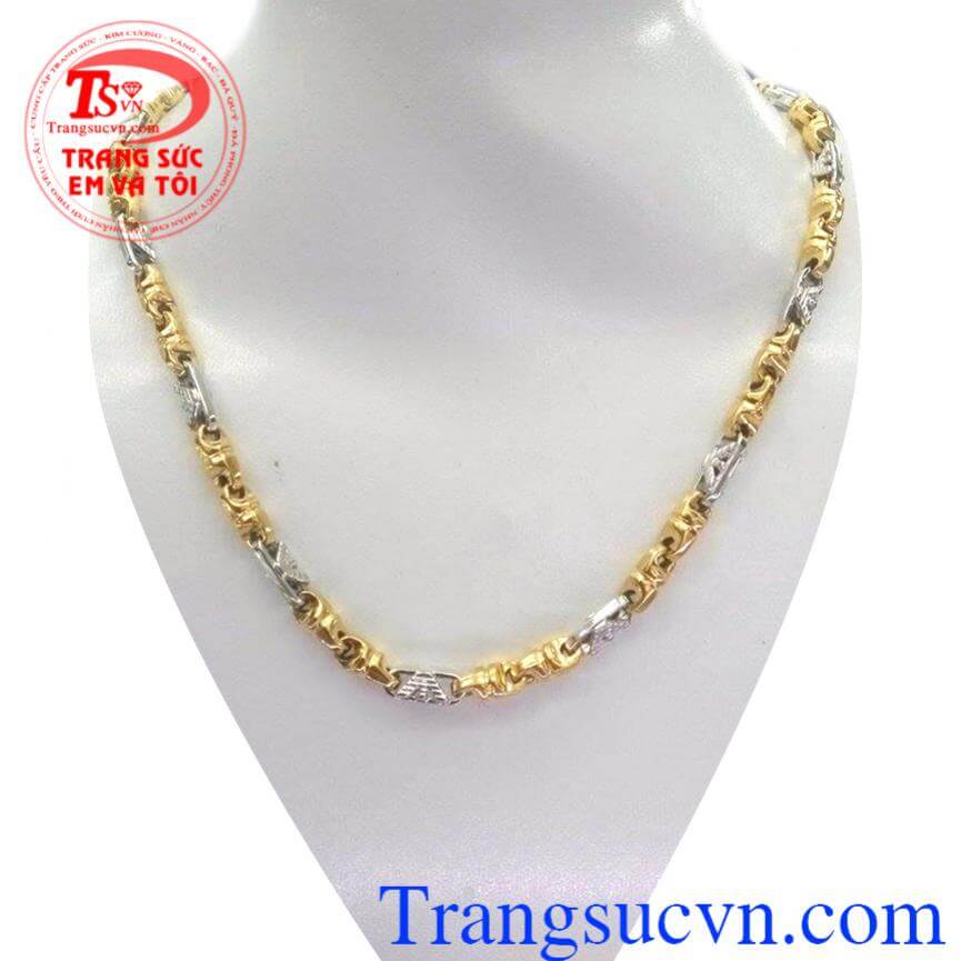 Vòng cổ vàng Ý 18k