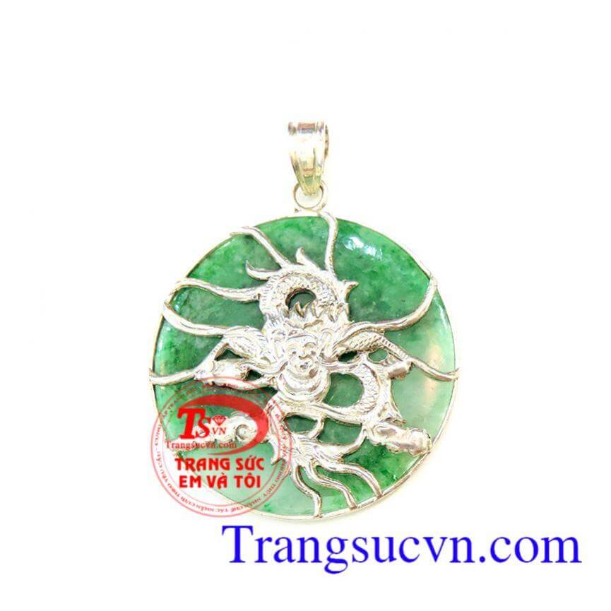 Mặt dây chuyền rồng bạc