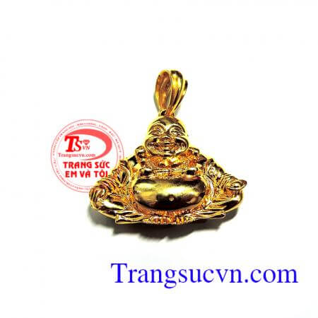 Mặt Phật Di Lặc vàng tây phật di lặc bằng vàng tây, phật di lặc vàng, hình tượng, ông di lặc thiết kế trên công nghệ 3D đẹp đến từng chi tiết