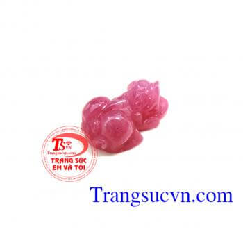 Tỳ hưu đá quý ruby đẹp