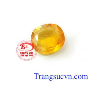Đá Sapphire vàng 4.25ct