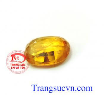 Đá Sapphire vàng 4.25ct
